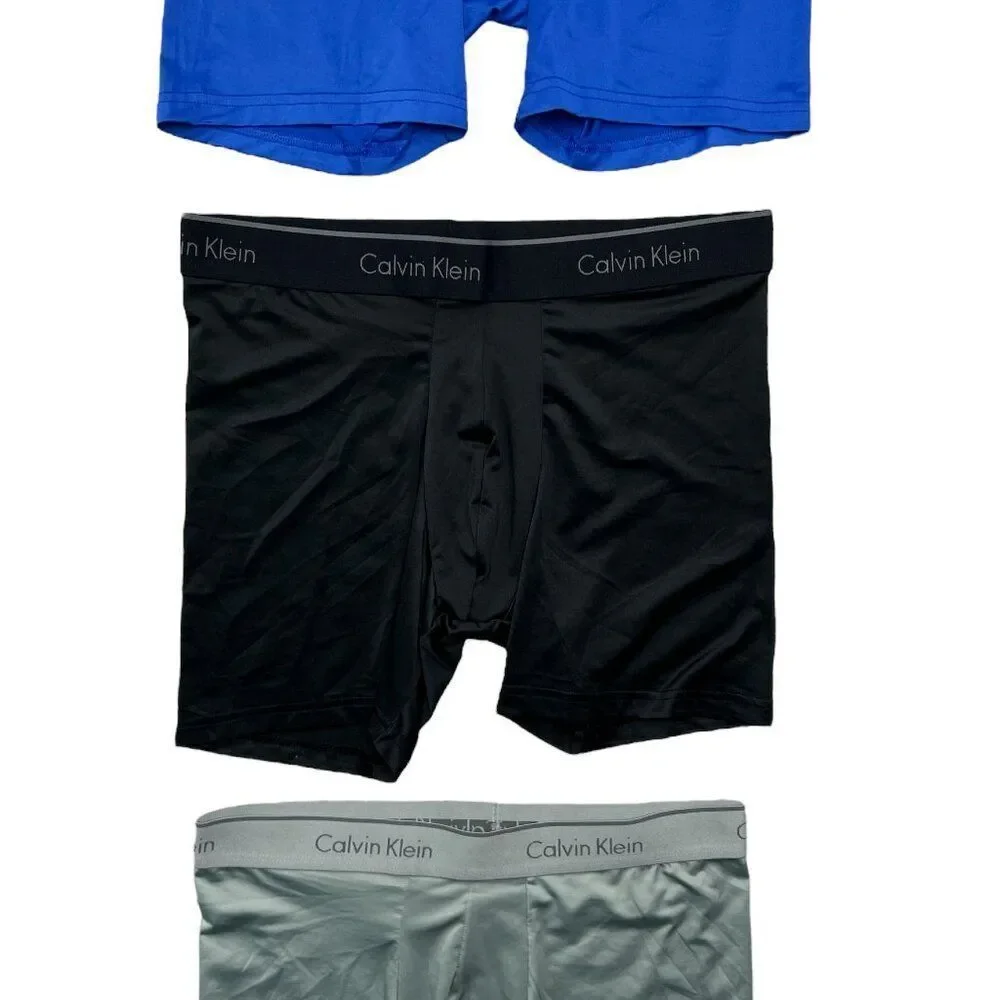 Calvin Klein‎ Boxer Briefs Men's Size Medium Micro Stretch 3-Pack Boxers
